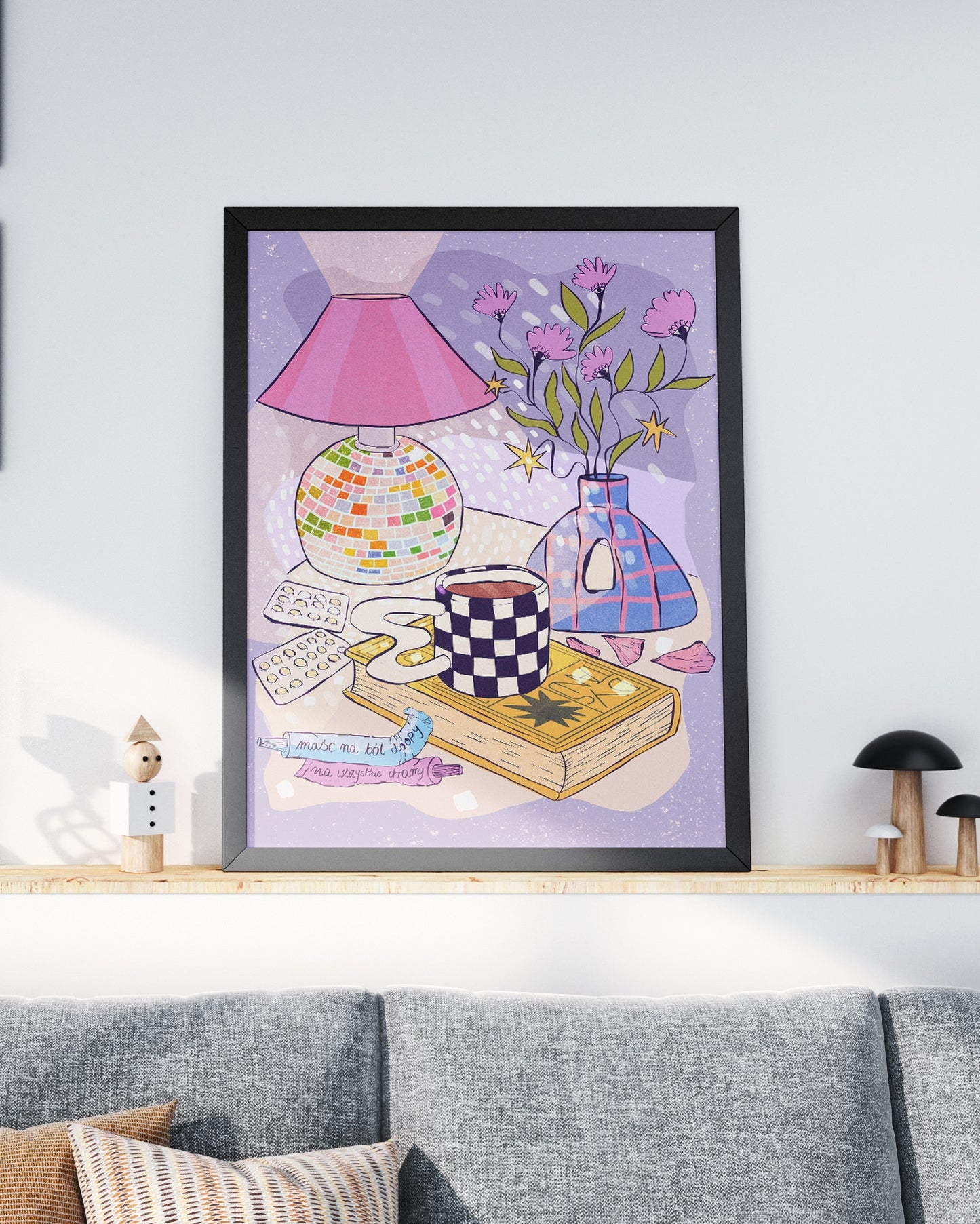 Maść na ból d*py Kusik Illustration