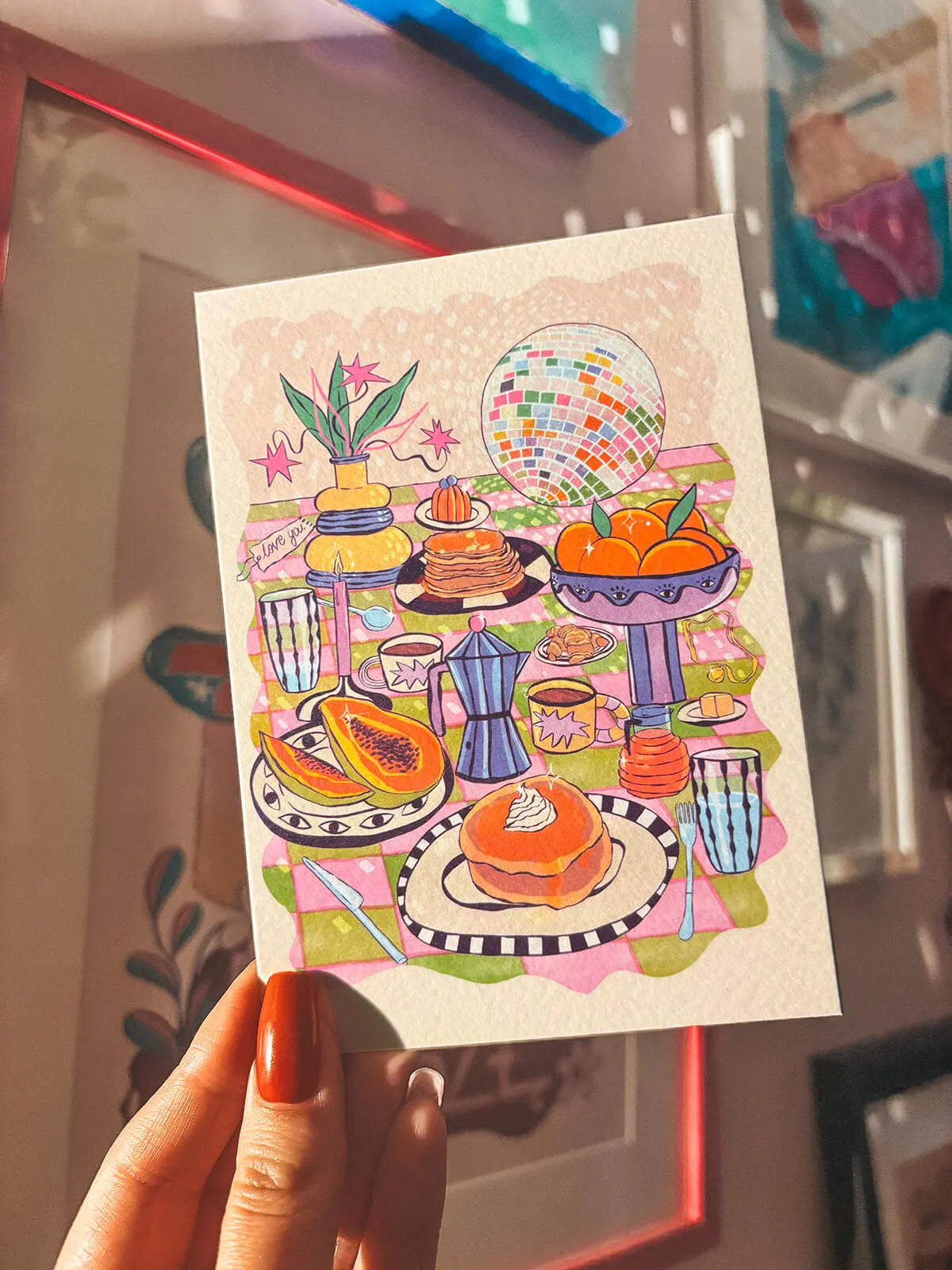 Pocztówki Kusik Ilustration