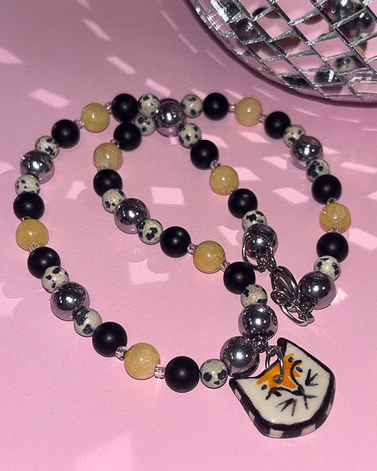 Naszyjnik kapryśny kotek