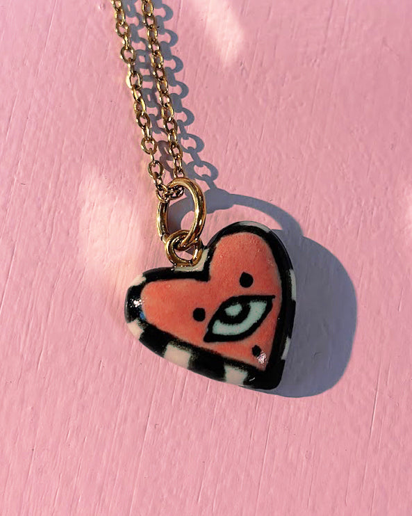 Łańcuszek z ceramiczną zawieszką