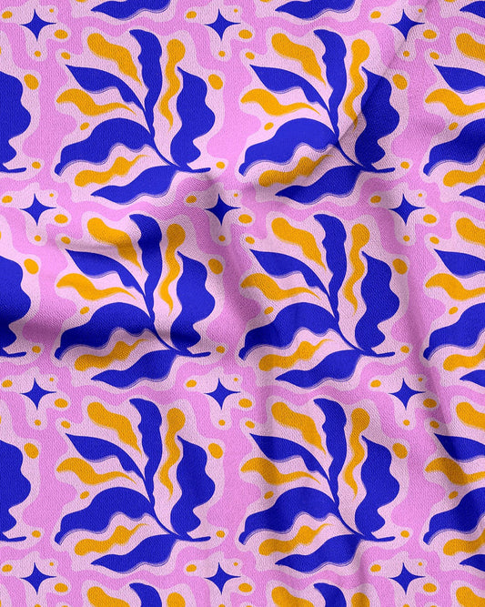 Wzór powierzchniowy - Floral Whimsy Kusik Ilustration