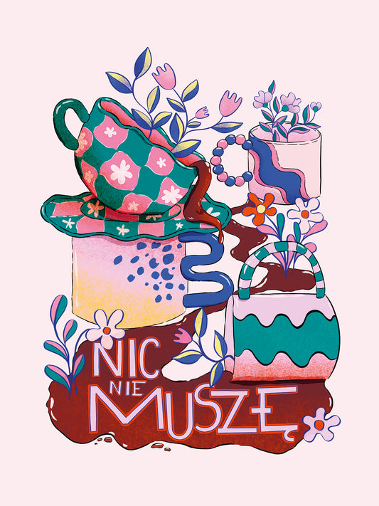 Nic nie muszę Kusik Illustration