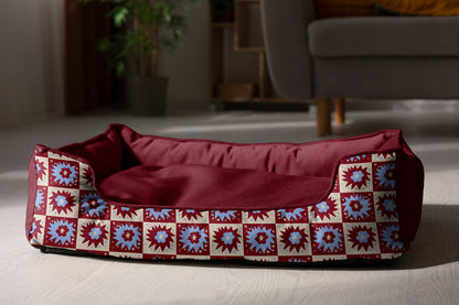 Wzór powierzchniowy Retro Bloom Star Kusik Illustration