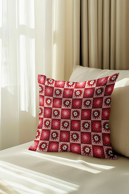 Wzór powierzchniowy Retro Bloom Star Kusik Illustration