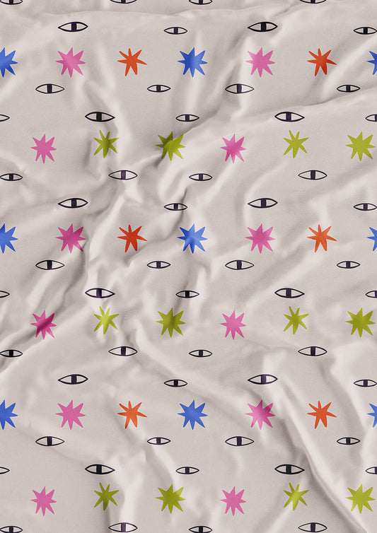 Zestaw 5 wektorowych wzorów powierzchniowych Tryktrak Kusik Illustration