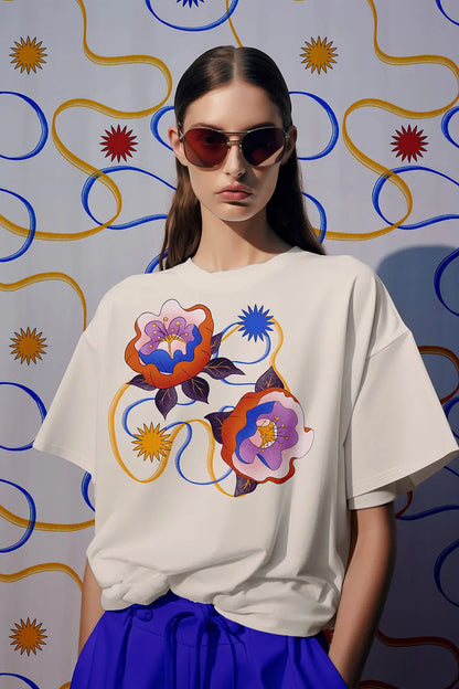 Kwiatowy Kalejdoskop Kusik Illustration