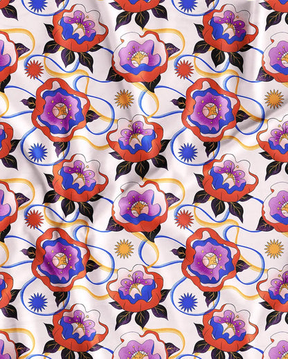 Kwiatowy Kalejdoskop Kusik Illustration