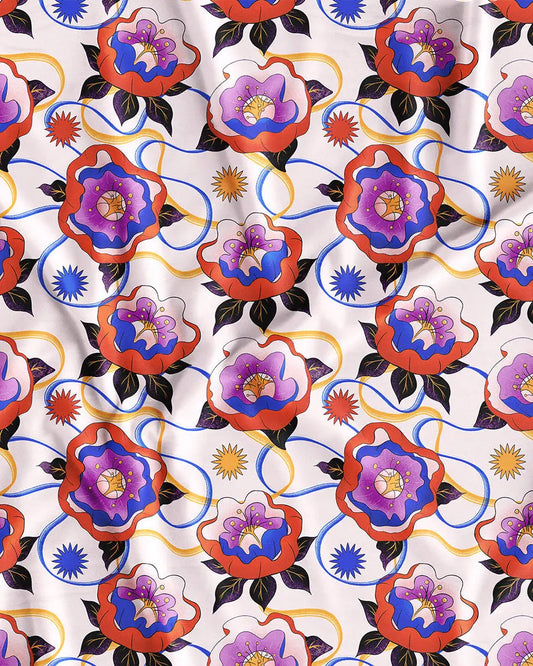 Kwiatowy Kalejdoskop Kusik Illustration