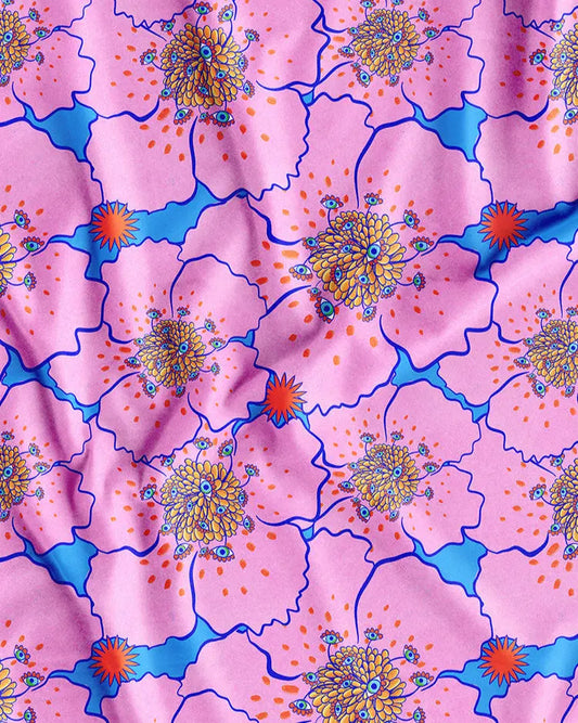 Floral Galaxy Kusik Illustration