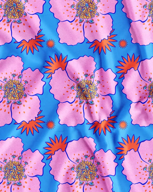 Oczy Kwiatów Kusik Illustration