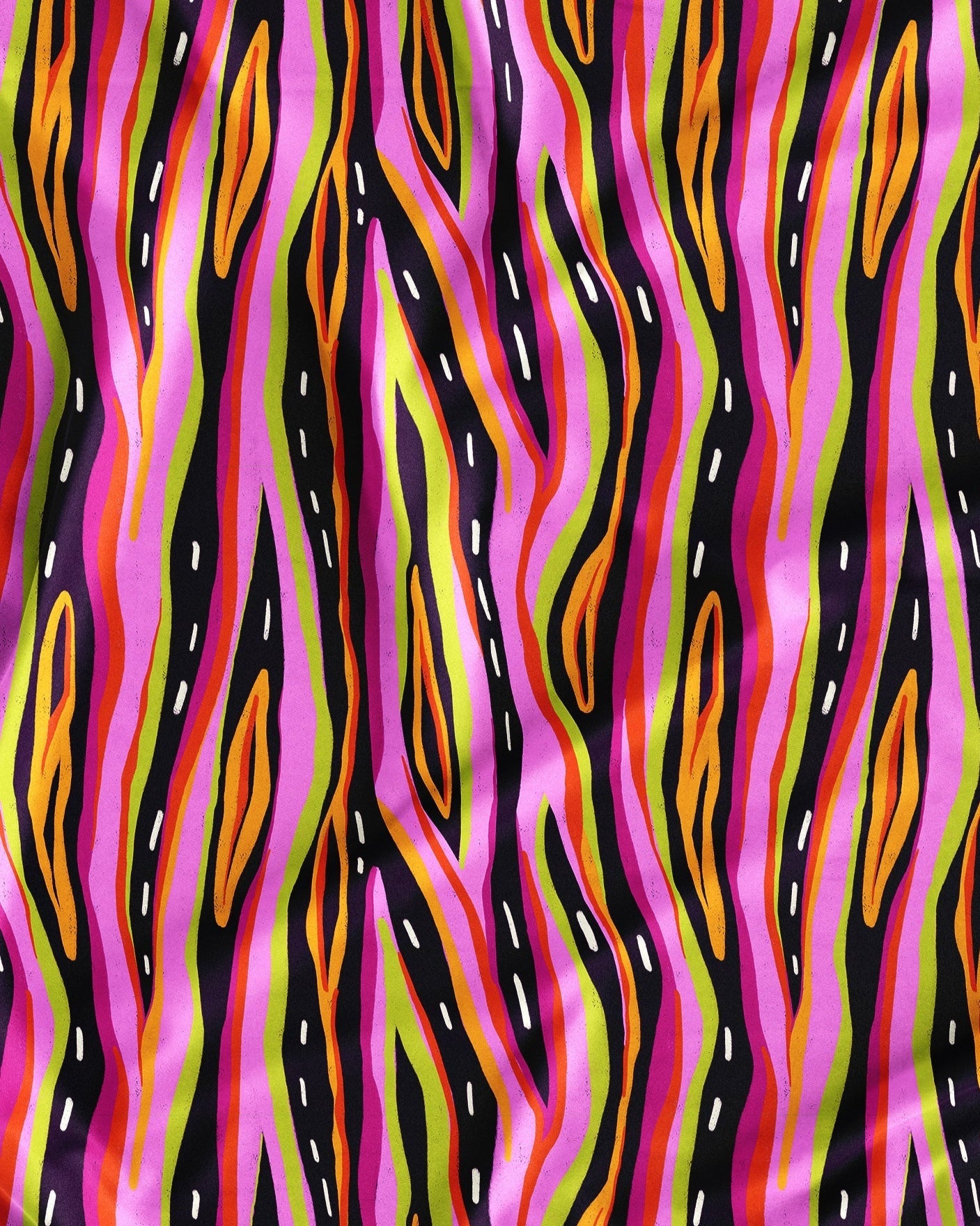 Wzór powierzchniowy - Color zebrina Kusik Illustration