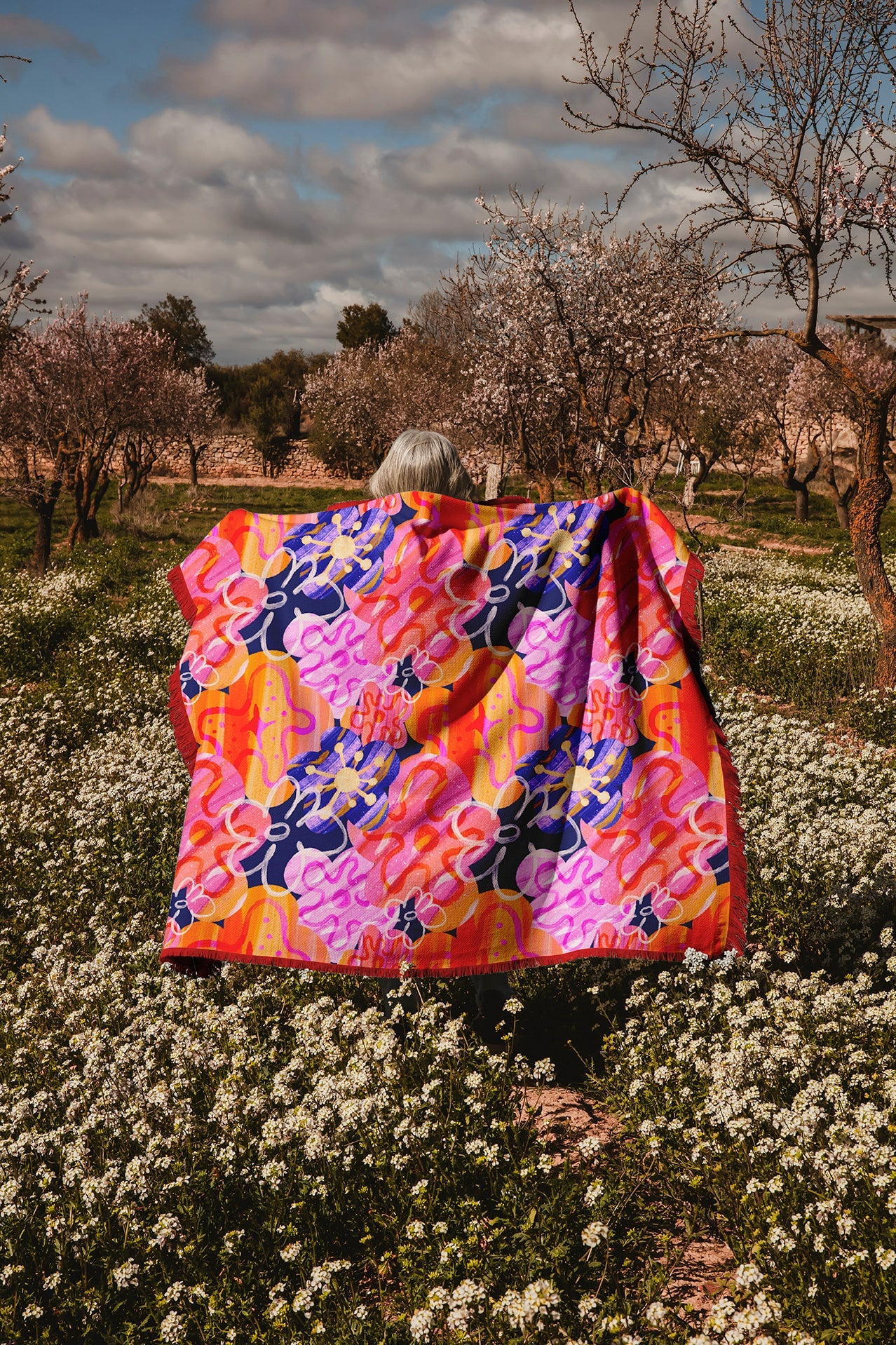 Wzór powierzchniowy - Color floral Kusik Ilustration