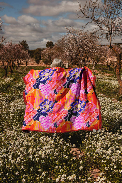 Wzór powierzchniowy - Color floral Kusik Ilustration