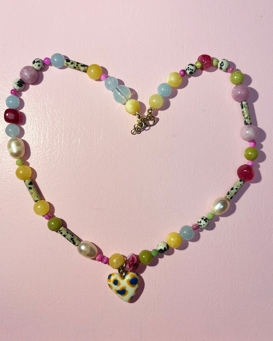 Naszyjnik tropikalny koktajl