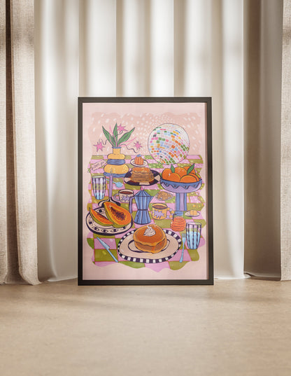 Śniadanie Kusik Illustration